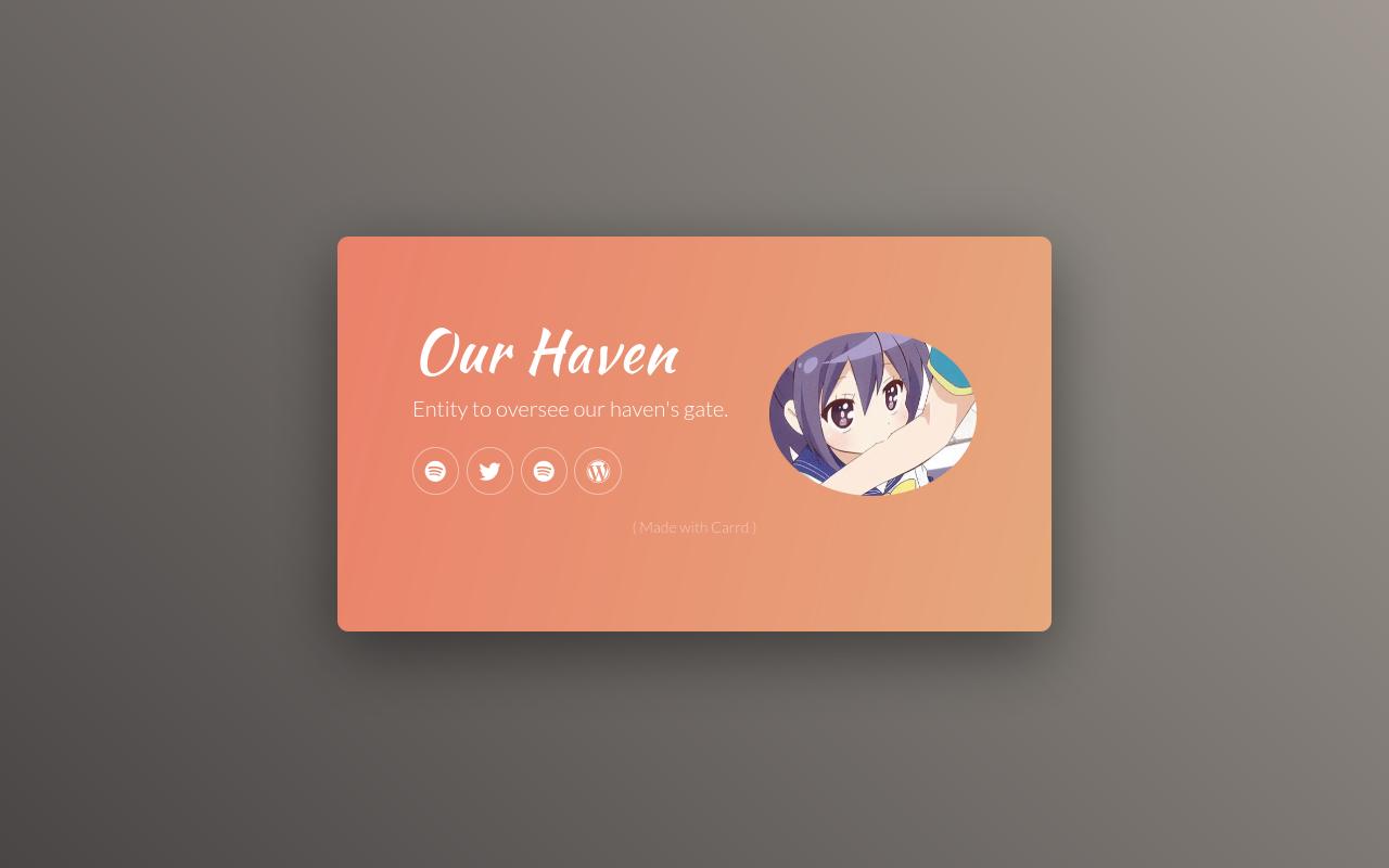 Carrd profile picture for @asylum